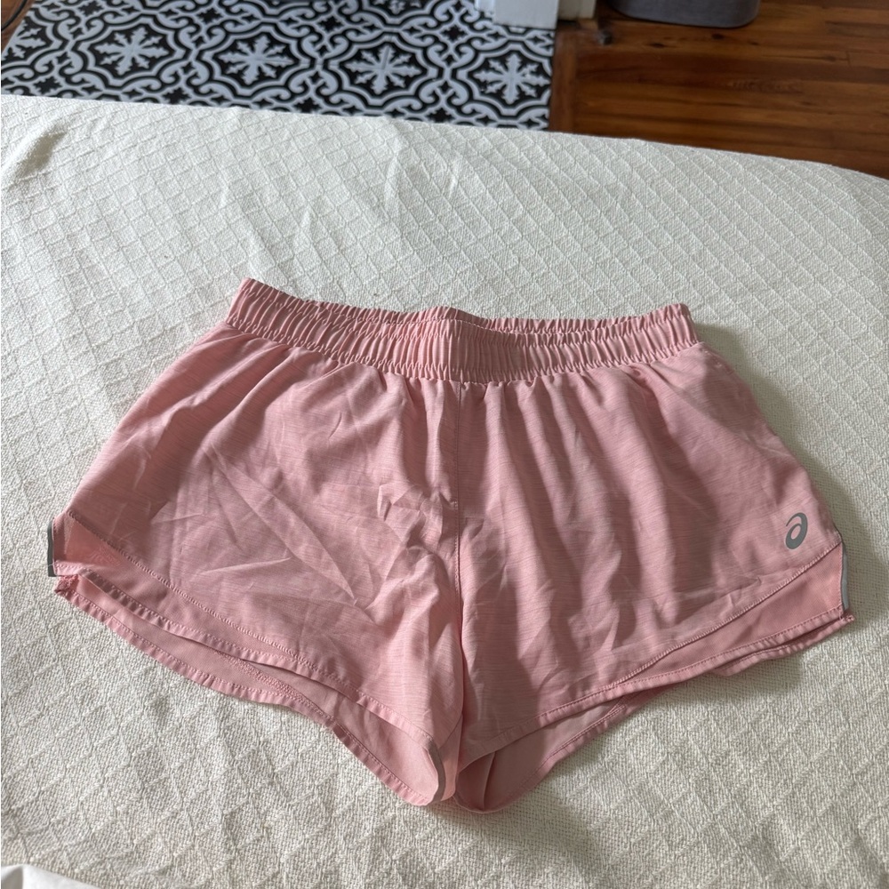 ASICS Light Pink Women's Athletic Running Shorts